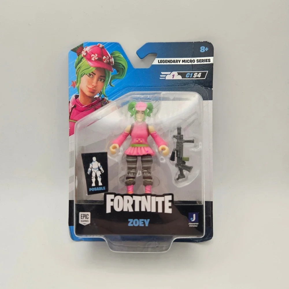 Fortnite Legendary Micro Series Lot of 4 Red Knight Zoey Love Ranger Spitfire